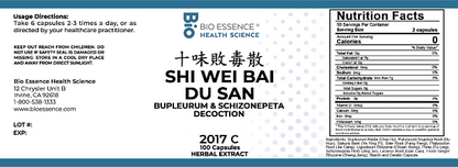 Shi Wei Bai Du San Capsules