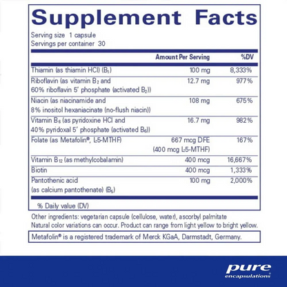 Pure Encapsulations B-Complex Plus