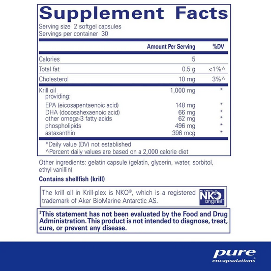 Pure Encapsulations EPA/DHA Essentials 1000 mg