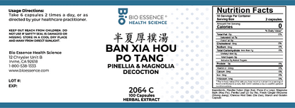 Ban Xia Hou Pu Tong Capsules