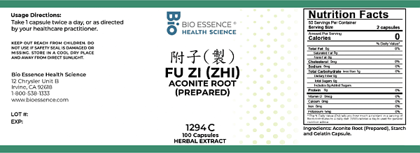Fu Zi Li Zhong Tang, 100 Caps