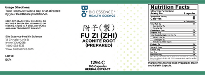Fu Zi Li Zhong Tang, 100 Caps