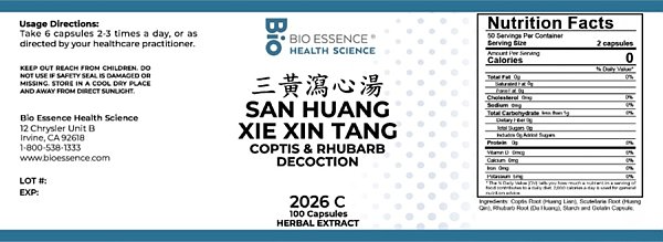 San Huang Xie Xin Tang Capsules
