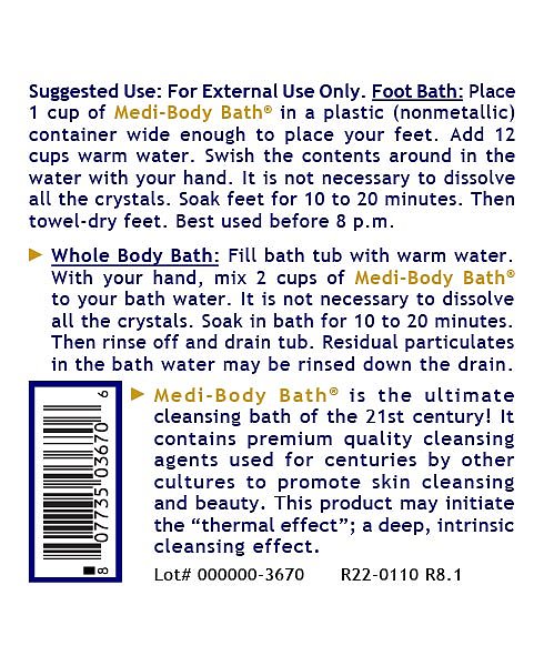 Medi-Body Bath, 24 oz powder - Image 3