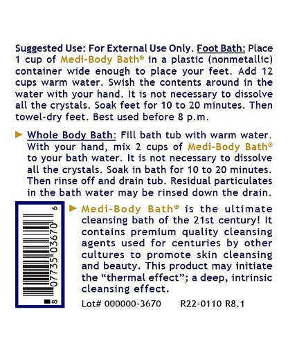 Medi-Body Bath, 24 oz powder - Image 3