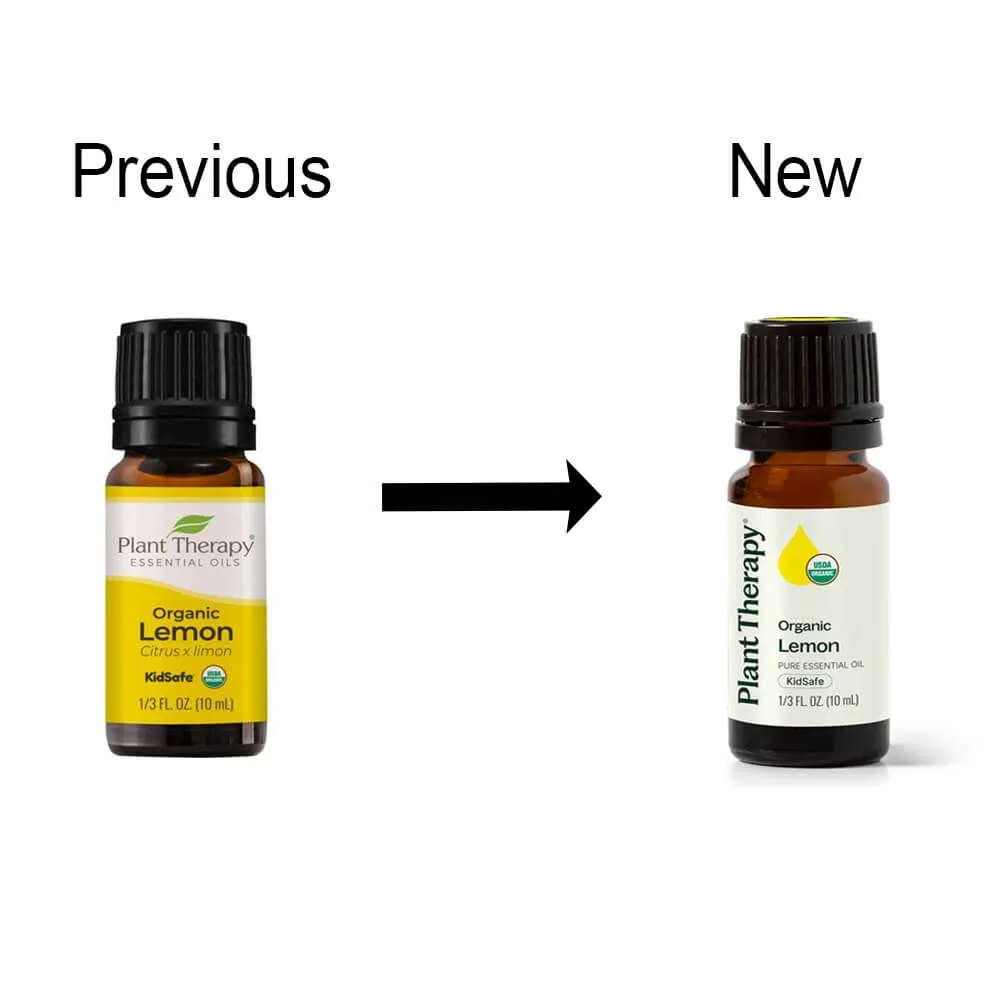 Plant Therapy Organic Lemon Essential Oil