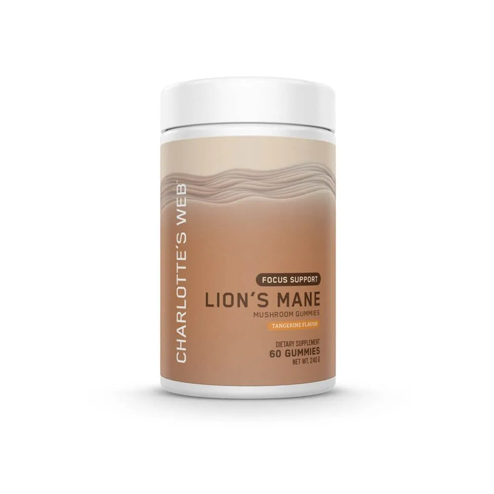 Charlotte's Web™ Lion's Mane Focus Support Mushroom Gummies
