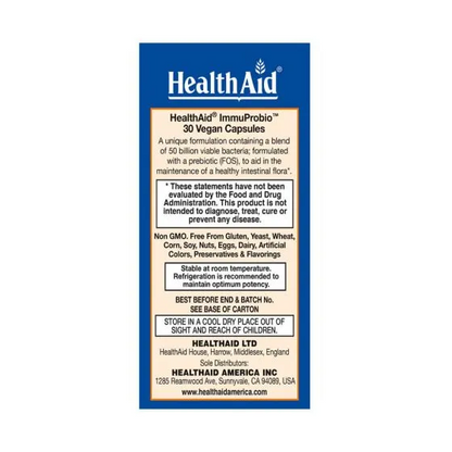 HealthAid Immu Probio 50 billion CFU Capsules