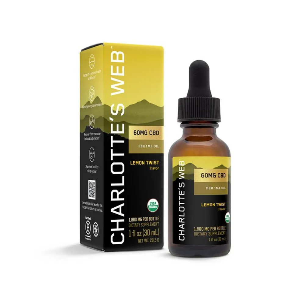 Charlotte's Web™ 60 mg/mL CBD Oil