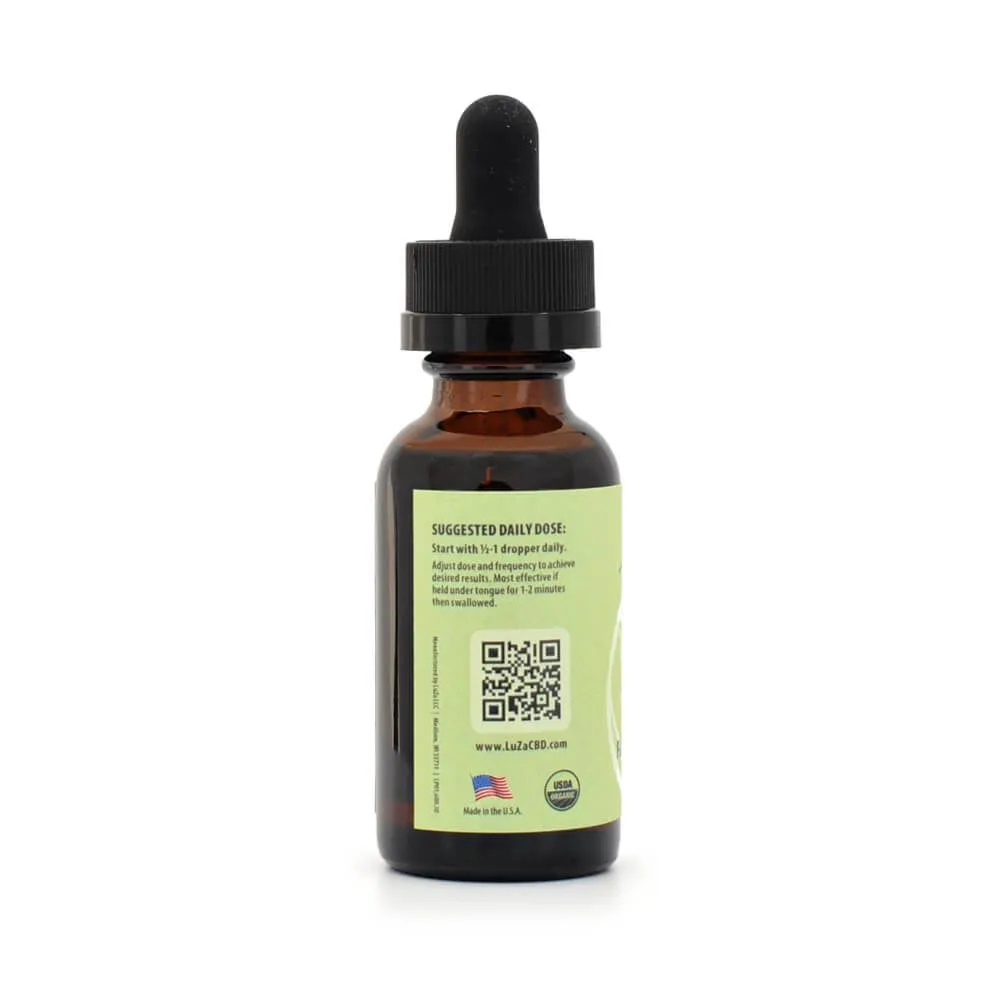 LuZa Plus CBD Tincture 600mg 30ml