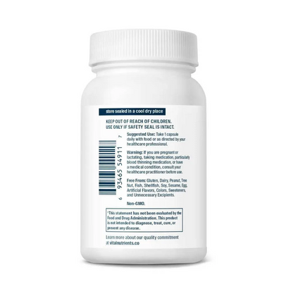 Vital Nutrients Vitamin D3 + K2 - 60 Capsules