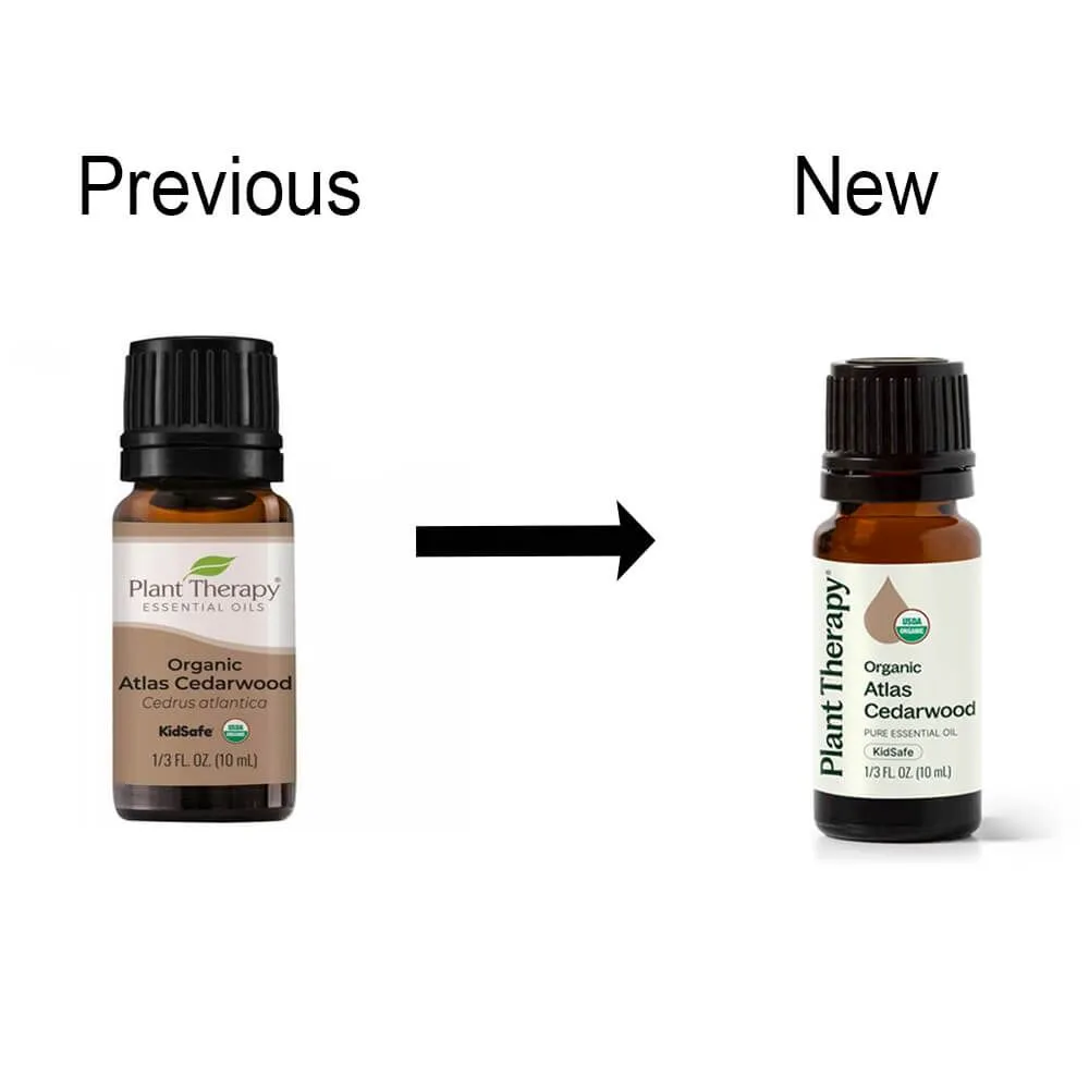 Plant Therapy Organic Cedarwood Atlas Essential Oil
