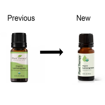 Plant Therapy Organic Lemongrass Essential Oil