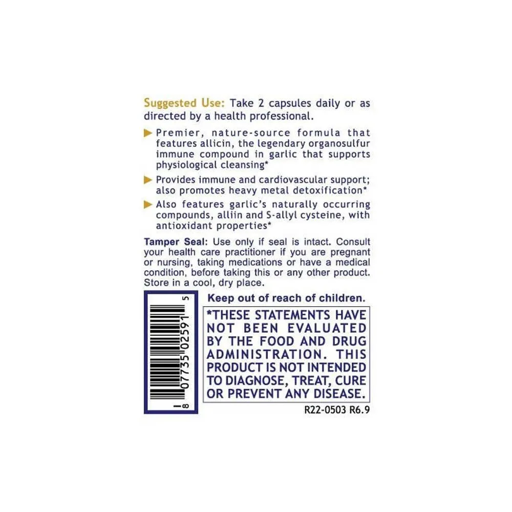 Premier Research Labs Allicidin - 60 caps