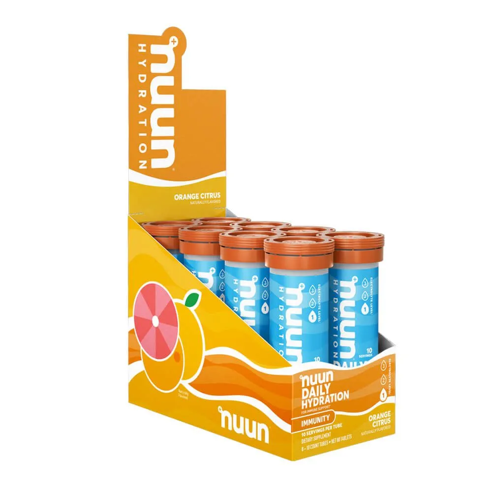 Nuun Daily Hydration Immunity Tablets - Case of 8