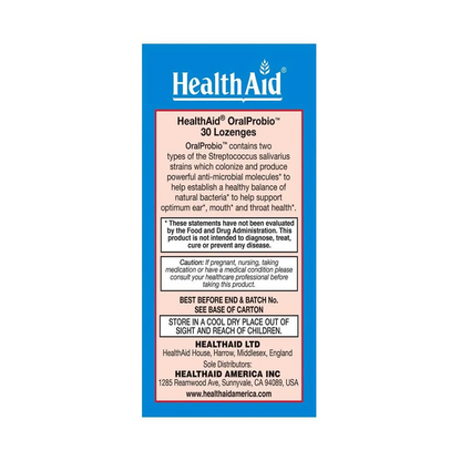 HealthAid Oral Probio Lozenges