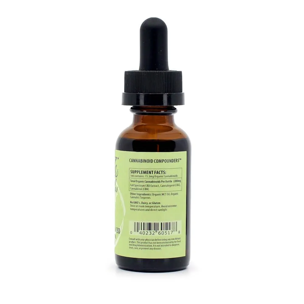 LuZa Plus CBD Tincture 2200mg 30ml