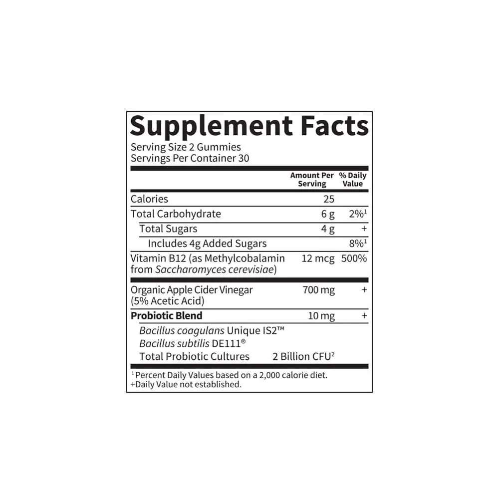 myKind Apple Cider Vinegar Probiotic Gummies