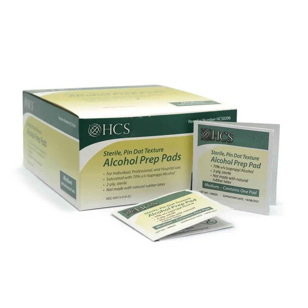 Alcohol Wipes - Prep Pads