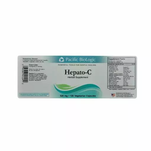 Pacific BioLogic Hepato-C - 120 Capsules