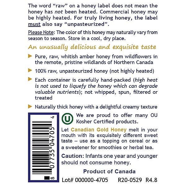 Honey, Canadian Gold, 1 lb - Image 3