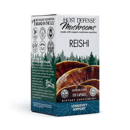 Host Defense Mushrooms Reishi Capsules