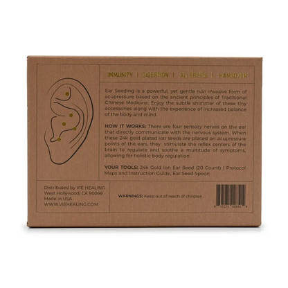 Vie Healing Detox and Cleanse Ear Seed Kit