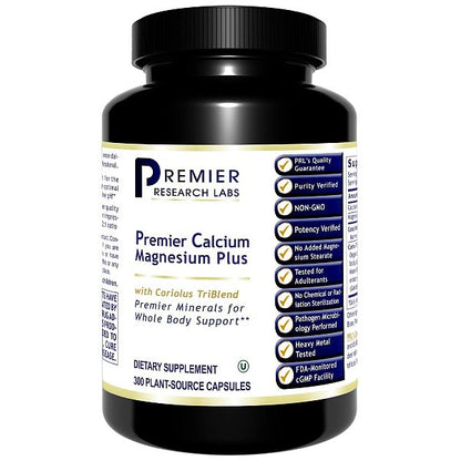 Calcium Magnesium Plus, 300 cap