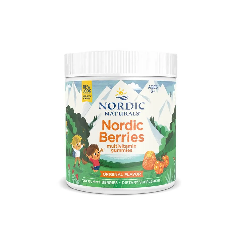 Nordic Naturals Berries Multivitamin Gummies