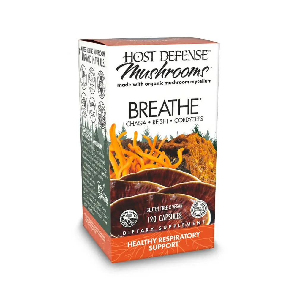 Host Defense Mushrooms Breathe Capsules
