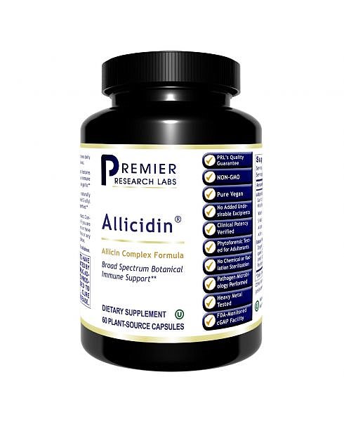 Allicidin, 60 caps [ EXPIRES 07-01-2026 ]