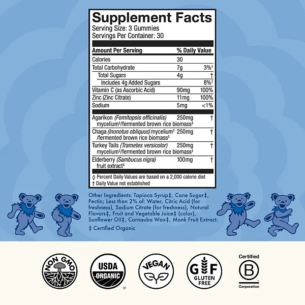 Beary Well Grateful Dead Gummies, 90ct - Image 2