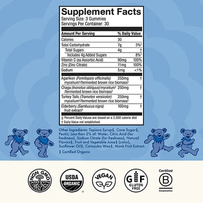 Beary Well Grateful Dead Gummies, 90ct - Image 2