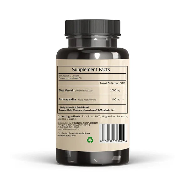 Blue Vervain Advanced, 60ct - Image 2
