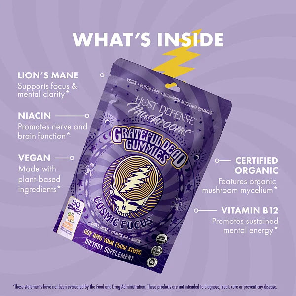 Cosmic Focus Grateful Dead Gummies, 90ct - Image 2