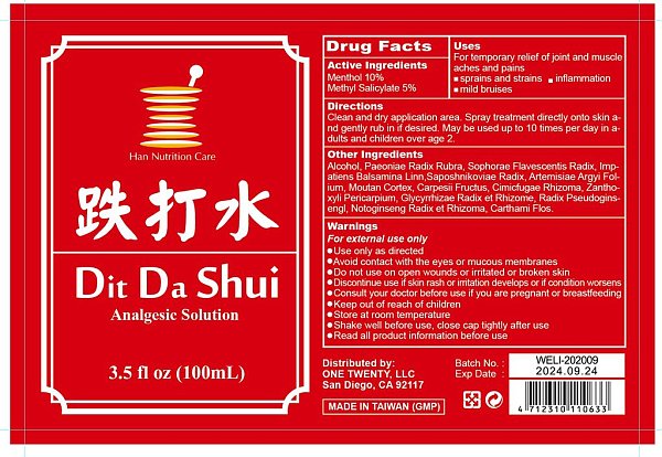 Dit Da Shui Analgesic Topical - Image 2