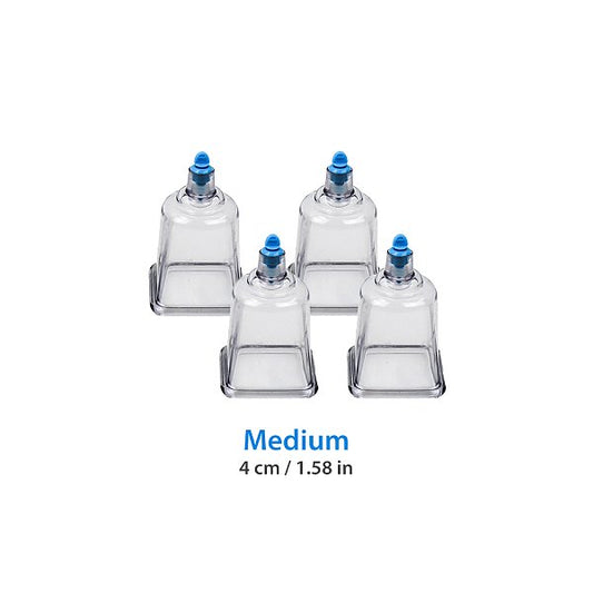 Fascia Buddy Square Cup - Medium, set of 4