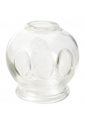 Glass Fire Cup #4 - 2.3" (Finger Grips)