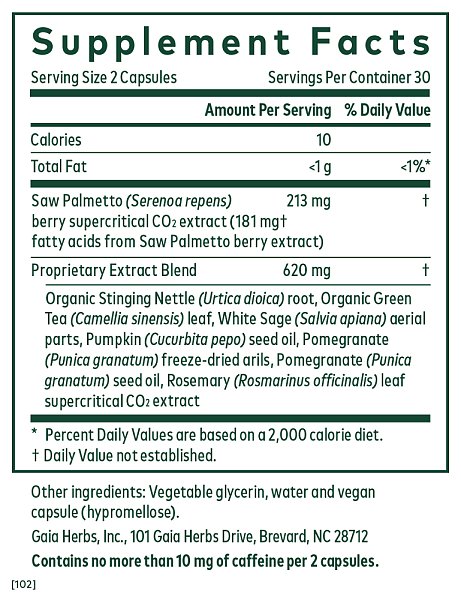 Prostate Support Phyto-caps, 60ct - Image 2