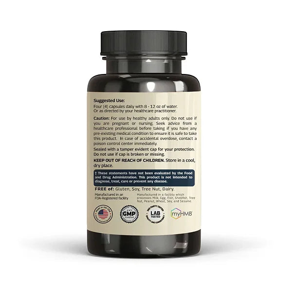 HMB 3000mg plus D3, 120ct - Image 3