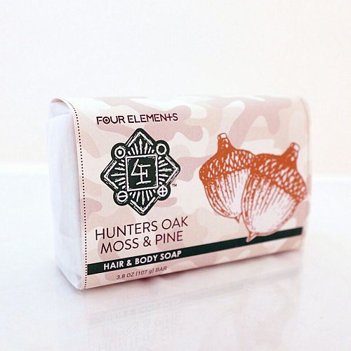 Hunter's Oakmoss and Pine Soap, 3.8oz