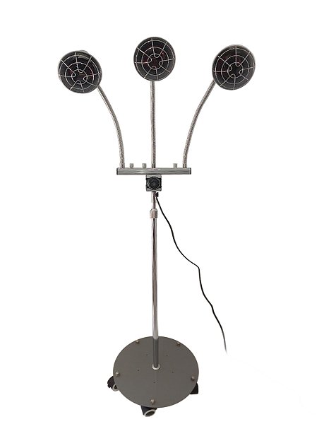 IRed Max Triple Head Red-Infrared Heat Lamp with 250w Bulbs - Image 2