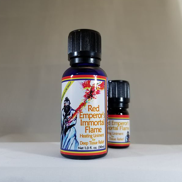 Red Emperor's Immortal Flame Heating Oil, 30ml