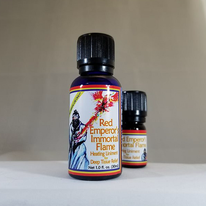 Red Emperor's Immortal Flame Heating Oil, 30ml
