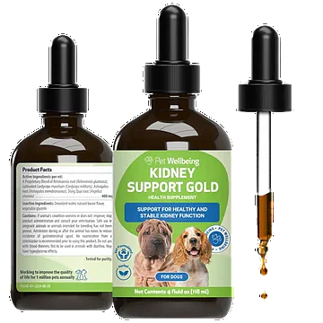 Kidney Support Gold for Dogs, 4oz