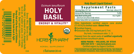 Holy Basil Extract, 1 oz - Image 2