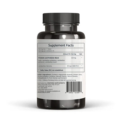 Lacto. Salivarius Oral Chewable Probiotics, 45ct (5b CFUs) [ EXPIRES 01-2027 ] - Image 2