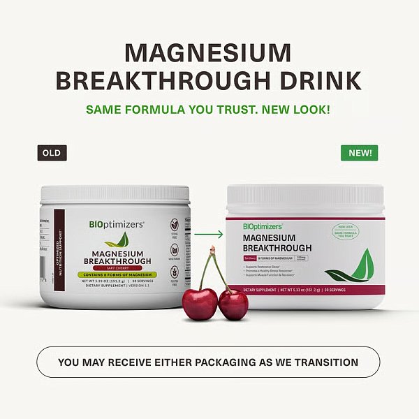 Magnesium Breakthrough Powder - Raspberry Lemonade, 117g - Image 4