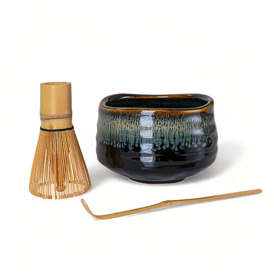 Matcha Bowl, Whisk & Cup Set - 21oz