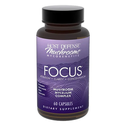 MycoBenefits Focus Capsules, 60ct [ EXPIRES 01-24-2027 ]